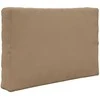 Lauko sofa pagalvėlė 3 pcs Taupe Poliesteris