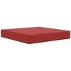 Lauko sofa pagalvėlė Poliesteris Vyno raudonumo 60 x 60 cm
