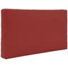 Lauko sofa pagalvėlė 3 pcs Vyno raudonumo Poliesteris