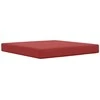 Lauko sofa pagalvėlė Poliesteris Vyno raudonumo 80 x 80 cm