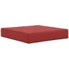 Lauko sofa pagalvėlė 3 pcs Vyno raudonumo Poliesteris