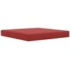 Lauko sofa pagalvėlė Poliesteris Vyno raudonumo 80 x 80 cm