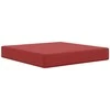 Lauko sofa pagalvėlė 3 pcs Vyno raudonumo Poliesteris