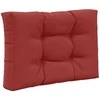 Lauko sofa pagalvėlė 3 pcs Vyno raudonumo Poliesteris