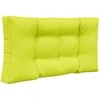 Lauko sofa pagalvėlė 3 pcs Žalia Poliesteris