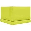 Lauko sofa pagalvėlė 3 pcs Žalia Poliesteris