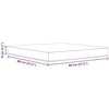 Lauko sofa pagalvėlė Poliesteris Antracito 80 x 80 cm