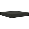 Lauko sofa pagalvėlė Juodas 60 x 60 x 8 cm Poliesteris