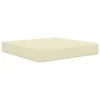 Lauko sofa pagalvėlė Kreminė 60 x 60 x 8 cm Poliesteris