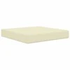 Lauko sofa pagalvėlė Kreminė 60 x 60 x 8 cm Poliesteris