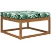 Lauko sofa pagalvėlė Lapų raštas 80 x 80 x 8 cm Poliesteris