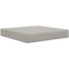 Lauko sofa pagalvėlė Pilka 60 x 60 x 8 cm Poliesteris