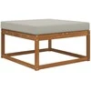 Lauko sofa pagalvėlė Pilka 80 x 80 x 8 cm Poliesteris