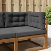 Lauko sofa pagalvėlė Poliesteris Antracito 80 x 80 cm