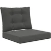 Lauko sofa pagalvėlė Poliesteris Antracito 60 x 50,5 cm