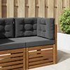 Lauko sofa pagalvėlė Poliesteris Antracito 60 x 60 cm