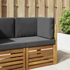Lauko sofa pagalvėlė Poliesteris Antracito 60 x 60 cm
