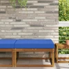 Lauko sofa pagalvėlė Poliesteris Karališka mėlyna 80 x 80 cm