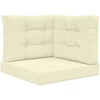 Lauko sofa pagalvėlė Poliesteris Kreminė 60 x 60 cm