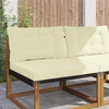 Lauko sofa pagalvėlė Poliesteris Kreminė 80 x 68,5 cm