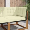Lauko sofa pagalvėlė Poliesteris Kreminė 68,5 x 68,5 cm