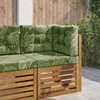 Lauko sofa pagalvėlė Poliesteris Lapų dizainas 60 x 60 cm
