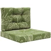 Lauko sofa pagalvėlė Poliesteris Lapų dizainas 60 x 60 cm
