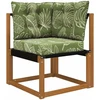 Lauko sofa pagalvėlė Poliesteris Lapų dizainas 50,5 x 50,5 cm
