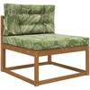 Lauko sofa pagalvėlė Poliesteris Lapų dizainas 80 x 80 cm