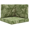 Lauko sofa pagalvėlė Poliesteris Lapų dizainas 60 x 60 cm