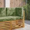 Lauko sofa pagalvėlė Poliesteris Lapų dizainas 60 x 60 cm