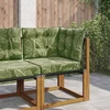 Lauko sofa pagalvėlė Poliesteris Lapų dizainas 50,5 x 50,5 cm
