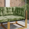 Lauko sofa pagalvėlė Poliesteris Lapų dizainas 68,5 x 68,5 cm