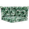Lauko sofa pagalvėlė Poliesteris Lapų raštas 68,5 x 68,5 cm