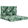Lauko sofa pagalvėlė Poliesteris Lapų raštas 80 x 80 cm