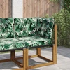 Lauko sofa pagalvėlė Poliesteris Lapų raštas 50,5 x 50,5 cm