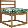 Lauko sofa pagalvėlė Poliesteris Lapų raštas 60 x 60 cm
