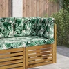 Lauko sofa pagalvėlė Poliesteris Lapų raštas 60 x 60 cm