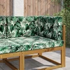 Lauko sofa pagalvėlė Poliesteris Lapų raštas 80 x 80 cm