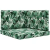 Lauko sofa pagalvėlė Poliesteris Lapų raštas 80 x 80 cm