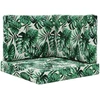 Lauko sofa pagalvėlė Poliesteris Lapų raštas 60 x 60 cm