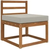Lauko sofa pagalvėlė Poliesteris Pilka 60 x 60 cm