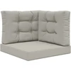 Lauko sofa pagalvėlė Poliesteris Pilka 60 x 60 cm