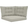 Lauko sofa pagalvėlė Poliesteris Pilka 68,5 x 68,5 cm