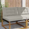 Lauko sofa pagalvėlė Poliesteris Pilka 80 x 68,5 cm