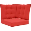 Lauko sofa pagalvėlė Poliesteris Raudona 50,5 x 50,5 cm