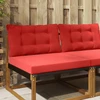 Lauko sofa pagalvėlė Poliesteris Raudona 80 x 68,5 cm