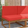 Lauko sofa pagalvėlė Poliesteris Raudona 80 x 80 cm