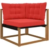 Lauko sofa pagalvėlė Poliesteris Raudona 68,5 x 68,5 cm