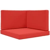Lauko sofa pagalvėlė Poliesteris Raudona 80 x 80 cm